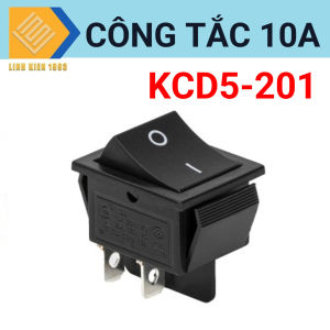 ( 3 Con ) KCD5-201 công tắc ON-OFF có 4 chân 10A màu đen