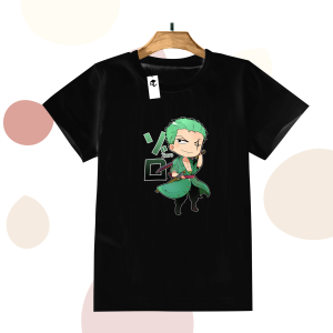 Code8.id DTF Kaos Anak Laki Laki Gambar Anime Zoro Keren Best Seller Awan MURAH DAN TRENDY
