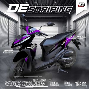 THE55 Stiker Decal Full Body Motor Honda Vario 125 150 NEW-Stiker Fullbody Vario 150 NEW Design Simpel Keren