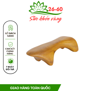 Dụng Cụ Day Ấn Huyệt Massage  Cạo Gió Bằng Gỗ Con Ếch Khai Huyệt Giảm Căng Thẳng Lưu Thông Khí Huyết