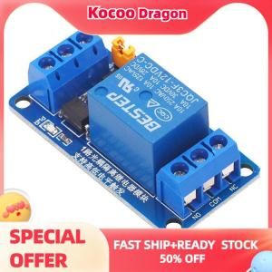 Kocoo 3.3V 5V 12V 24V 1 Channel Relay Module High and low Level Trigger Relay Board