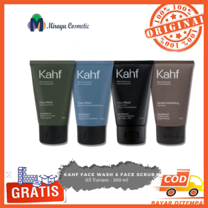 KAHF Man Facial Wash Sabun Cuci Muka Pria Laki Laki
