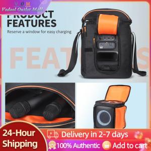 【Outlet】 Waterproof Speaker Shoulder Bags Large Capacity Portable Protective Case with Adjustable Strap for JBL PartyBox Encore Essential