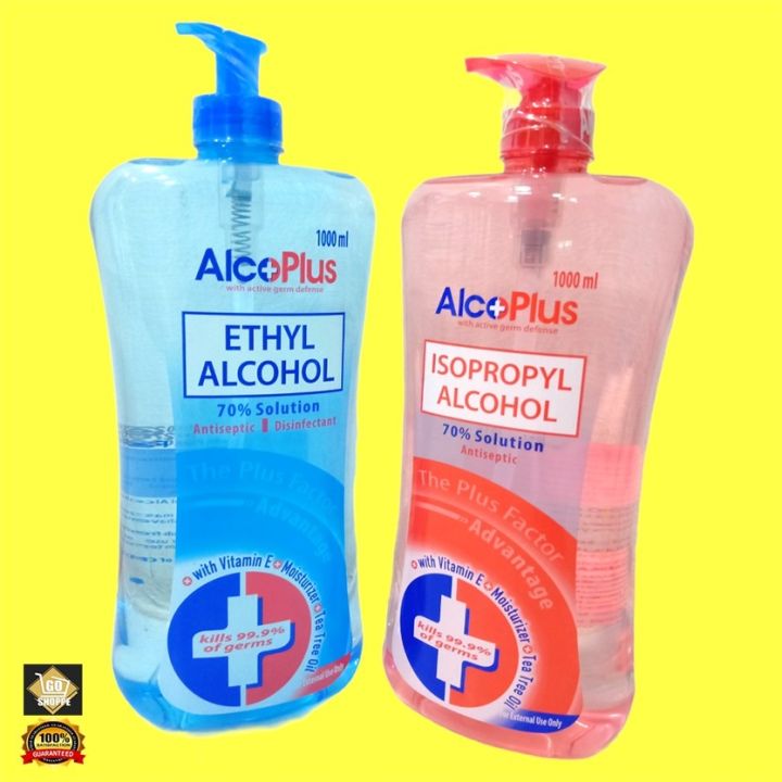 1000 Ml 1 Gallon Alco Plus Alcohol Ethyl Isopropyl Lazada Ph 9357