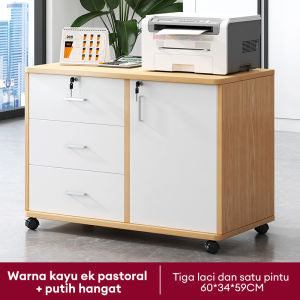Lemari Arsip Dengan Kunci Roda Lemari Dokumen Serbaguna Lemari Arsip Kantor Filing Cabinet Lemari Arsip Kayu