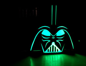 Star Wars Darth Vader Night Lamp: A USB Powered LED Light with Remote Control
