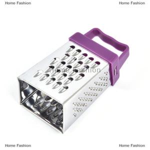 [COD] Home Fashion 4 Sided Blade Cheese Vegetables Grater Cucumber Slicer Cutter Box Grater Kitchen