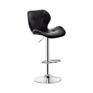 Smile Manila Bar Stool High Chair Set of 3 Counter Height Adjustable 360 Degree Swivel Seat Modern Bar Chair