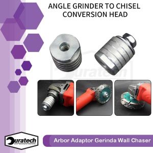 Mur Arbor Adaptor Wall Chaser Mesin Gerinda 4" Grooving Bobok Beton - Adapter Konverter Mesin Gerinda Menjadi Mesin Bobok Potong Tembok Keramik Beton Dinding - Adapter Gerinda Pembuat Jalur Listk Saluran Pipa
