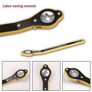Kunci Pas Dongkrak Mobil Ratchet Wrench Rocker AN