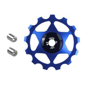 13t xe đạp phía sau derailleurs jockeys Bánh Xe Xe Đạp vòng bi thép ròng rọc aluminiums hợp kim phía sau derailleurs Con lăn định hướng