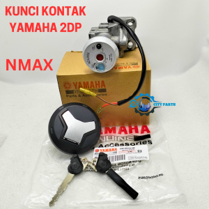 KUNCI KONTAK ASSY KEY SET 2DP YAMAHA NMAX KUALITAS ORIGINAL ASLI KUNCI 1 SET PLUS TUTUP TANGKI