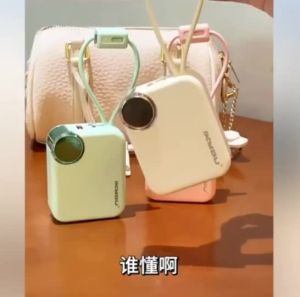 [SG Stock] CCC QR Code  Fast Charging 10000mAh Mini  22.5W Built In Dual-Cable LED Displa