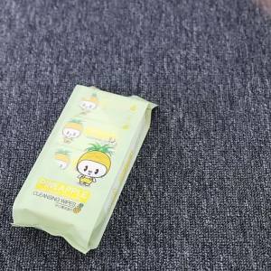DINOMI Unflavored Baby Wet Tissue Baby Cleaning Wet Portable Mini Hand Mouth Wet  Small Pack Childrens Cleaning BTP