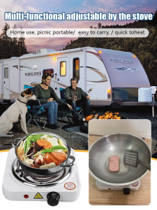 Multi-Functional Adjustable Electric Cooker for All-Year Adult Family Users Energy-Saving Eco-Friendly with Dual Temperature Control