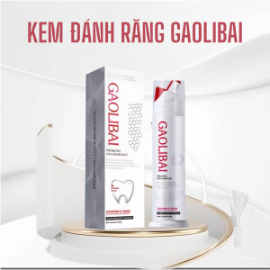 Gel Đánh Răng GAOLIBAI Probiotic 120g – Trắng Răng Khử Mùi Giảm Cao Răng Hơi Thở Thơm Mát
