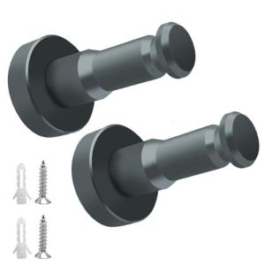 อัปเกรดตัวยึดผนังเสื้อผ้าแข็งแรงตะขอผ้าเช็ดตัวไม้แขวนเสื้อโซลูชันประหยัดพื้นที่สำหรับวางแผนในห้องน้ำ