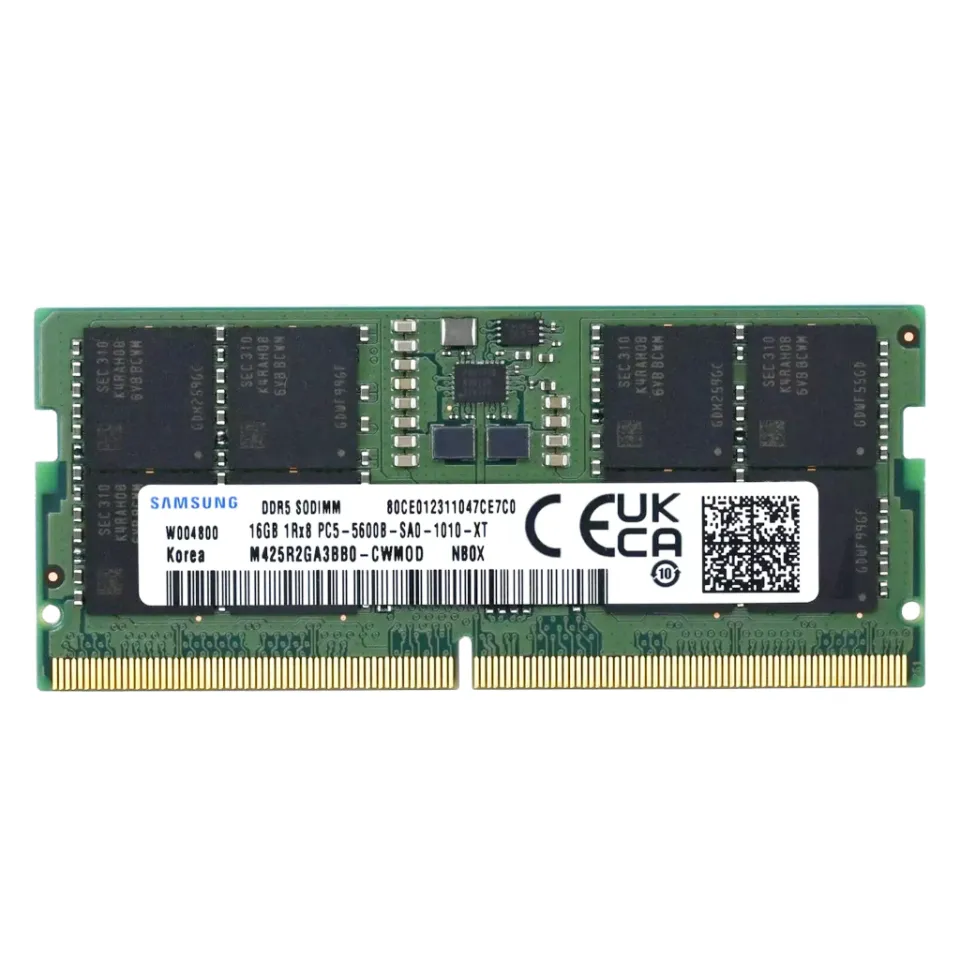 Samsung RAM 8GB 16GB 32GB DDR5 5600MHz SODIMM Laptop Memory