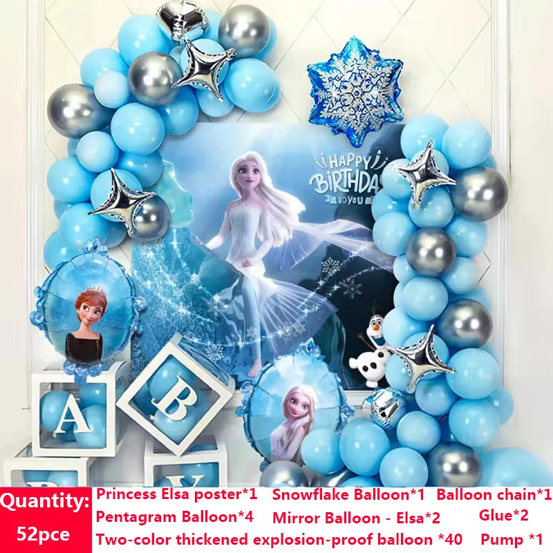 Buy Take 52pcs Frozen Theme Balloon Sets Combination Package