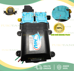 Pompa DC Hiu Dualpump 9 LPM 138 PSI