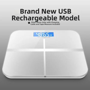 Rechargeable Tempered Glass Durable and Precise Electronic Scale