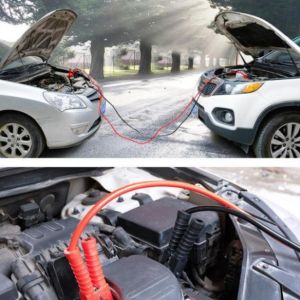 Dây câu sạc bình acquy lõi đồng to 2000A - 4 mét khởi động ắc quy oto kích bình acquy cứu hộ chịu tải lớn xe hơi máy