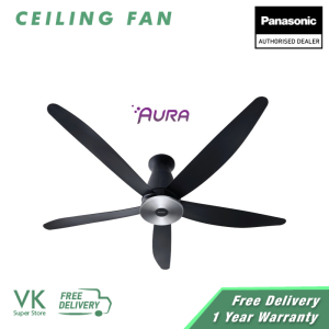 PANASONIC CEILING FAN AURA SERIES 5-BLADE F-M15EX 60" SHORT