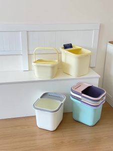 ถังแช่เท้าพลาสติกสำหรับนักเรียน เด็ก และผู้ปกครอง อ่างแช่เท้าเพื่อสุขภาพพร้อมฉนวนกันความร้อนที่เพิ่มขึ้น ฝาปิด และหูหิ้ว [ จัดส่งฟรี ]