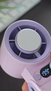 JAMAY Turbo Ice Cooling Handheld Fan 8000mAh Rechargeable 199-Speed Portable Foldable Fan F5PRO