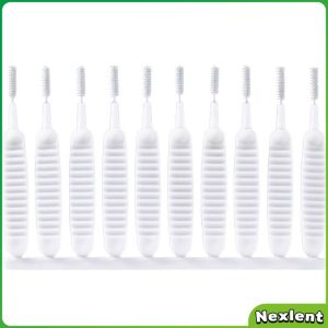 Nexlent 10Pcs Anti-clogging Mini Hole Cleaning Brushes Shower Head Cleaning Cell Phone Hole Cleaning Tools