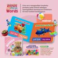 LEARNING TIME MY FIRST WORD Animal World indahnya ciptaan allah buku anak muslim Mini Boardbook. 