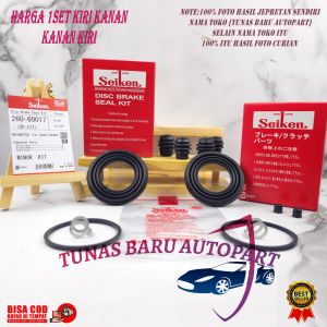 KIT KALIPER KARET REM DEPAN DAIHATSU GRAN MAX 1SET UNTUK 2 RODA SEIKEN
