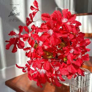 ซากุระบาน PF-1426 ดอกซากุระ ช่อดอกไม้ตกแต่งบ้าน ดอกไม้ปลอม ดอกไม้ประดิษฐ์ พร๊อพถ่ายรูป