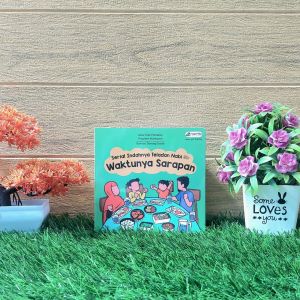 Buku Bayi Warna Primer Adab Makan: Waktunya Sarapan | Namla