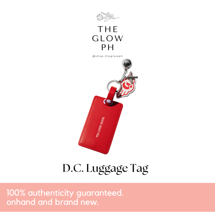 glossier travel tag