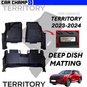 Ford Territory 2023 to 2025 Deep dish Matting 5D / 7D EXCELLENT Thailand Quality ( Car Accessories)