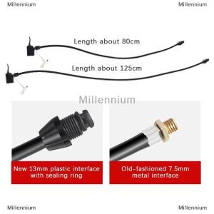 [COD] Millennium Bicycle Air Pump Extension Tube Pump Bicycle Hose Air Pump Connector Bike Air Pump Tire Inflator Nozzles Accessories Pump Hose