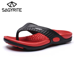 SAGYRITE Men Flip Flops for Men Slippers for Men Casual Shoes Summer Fashion Beach Sandals for Men Big Size 40-46