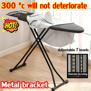 ironing board papan gosok baju iron board table foldable,Adjustable height ironing board High temperature resistant fabric(new new upgrade)熨衣服的板