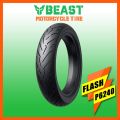 80/90-14 TL BEAST TIRE / MOTORCYCLE TIRE BEAST FLASH P6240 80/90 - 14 TL BEAST TIRE RIM 14 TUBELESS. 