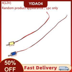 【YIDAO4】 Dc 3V 5V 6V 9V 12V Push-Pull solenoid thông qua loại nam châm điện đột quỵ 4mm
