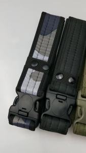 Army Style Combat Belts Quick Release Belt Fashion Men Canvas Waistband Outdoor Hiking Tools 8 Colors