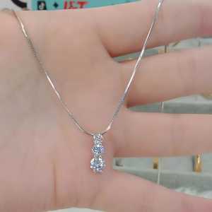 La Vienne - Dona - Liontin dan Kalung Titanium Wanita Anti Karat - Perhiasan Perempuan Mewah dan Elegan