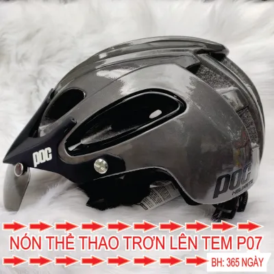 Mũ Bảo Hiểm Thể Thao ROC 15 nón ROYAL MD15 Thoáng Khí Siêu Nhẹ Thời Trang Nam Nữ Bảo Hành 12 Tháng Đen Trắng Hồng Cacbon Nút Điều Chỉnh.