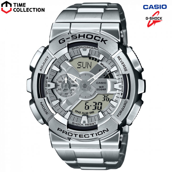 Casio G-shock GM-110D-8A Digital Analog Stainless Steel Strap Watch For Men  Lazada PH