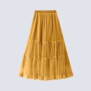 Rok Milea Ceruty Babydoll Lapis Puring Import Terbaru 2025 Wanita Remaja Dewasa Mewah Elegan