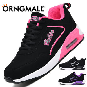 ORNGMALL Giày chạy cho nữ thoáng khí Giày thường nhật thể thao ngoài trời nhẹ đệm hơi Giày đi bộ thể thao nữ Giày tennis 35-42