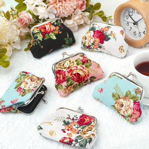 1 Pcs Ladies Wallet Retro Small Card Holder Key Credit Card Holder Clutch Bag Coin Purse for Women