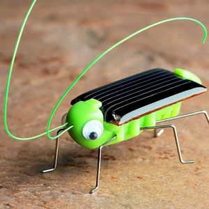 CUTE ELVES Mini Cricket Educational Learning Solar Bug Kids Gift Robot Insect