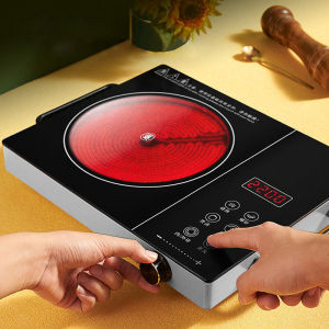 เตาแม่เหล็กไฟฟ้า เครื่องทำความร้อนไฟฟ้าเซรามิก/ คลื่นแสงอัจฉริยะเทคโนโลยีกำลังสูง /เตาเซรามิกไฟฟ้าสำหรับผัดในครัวเรือน ถาดอบเตาอบคลื่นแสงเซรามิกมัลติฟังก์ชั่น